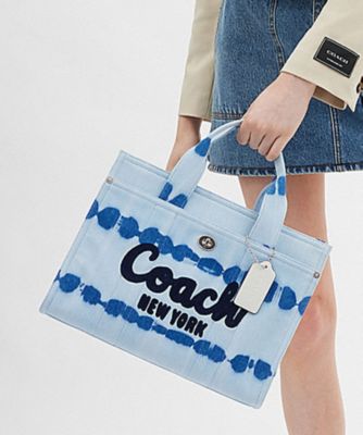 ＜COACH＞カーゴ　トート　バッグ・タイダイ